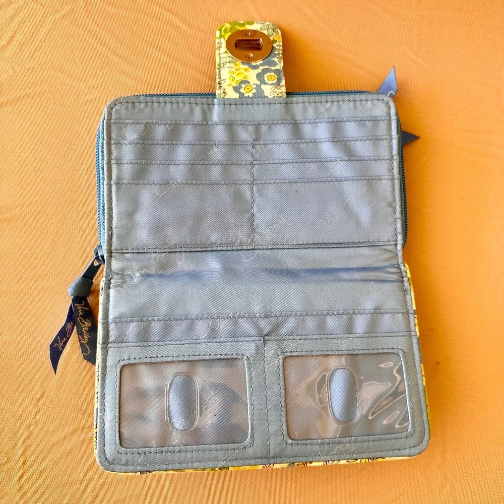 Vera Bradley, English Meadow Twist Lock Wallet - Picture 6 of 10